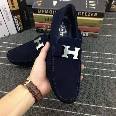 Hermes Business Casual Shoes--004